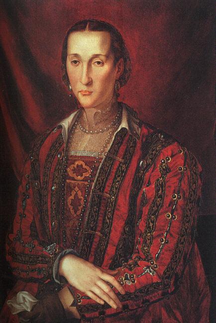 BRONZINO, Agnolo Portrait of Eleanora di Toledo oil painting image